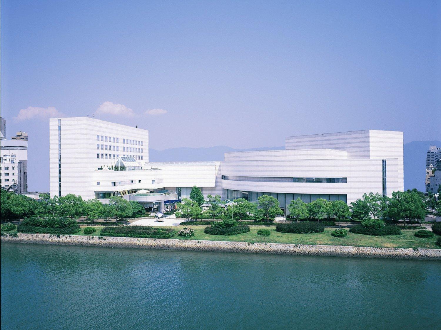 Hiroshima City Bunka Koryu Kaikan Exterior foto